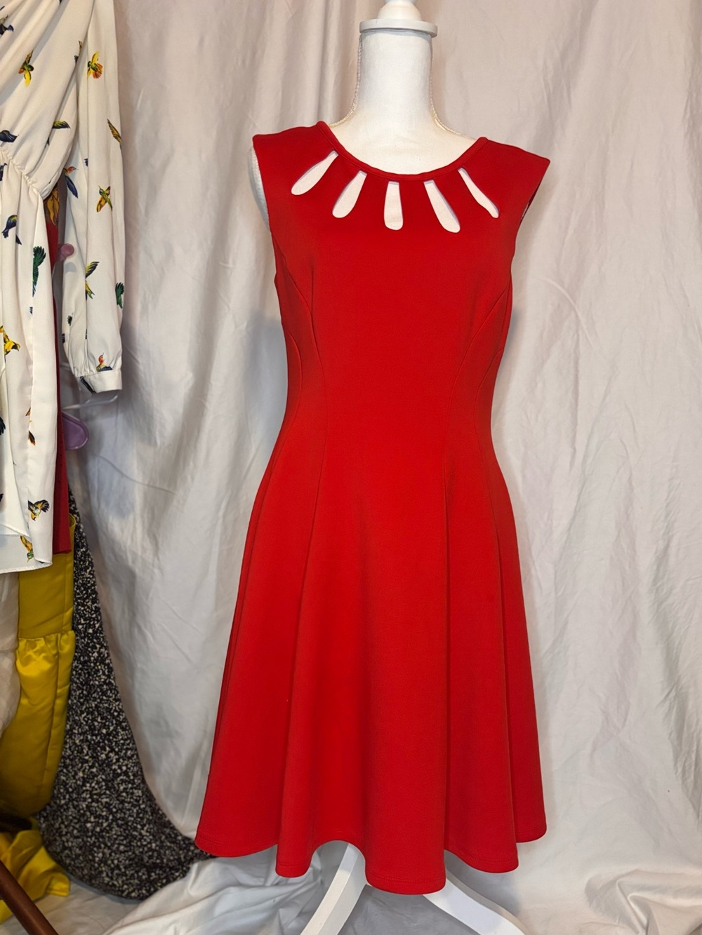 Betsey Johnson Fit & Flare Cocktail Dress.